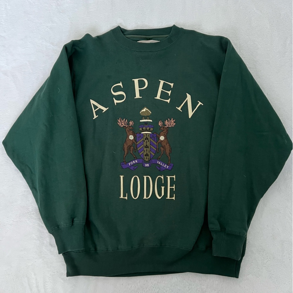 Vintage Aspen Lodge Sweater